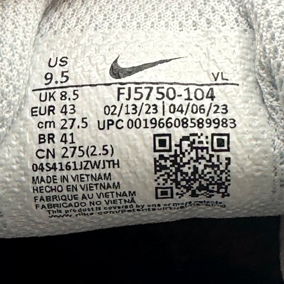 Nike Vapor Edge Speed 360 Clemson Tiger PE Football Cleats FJ5750-104 Size 10.5 - Picture 9 of 9